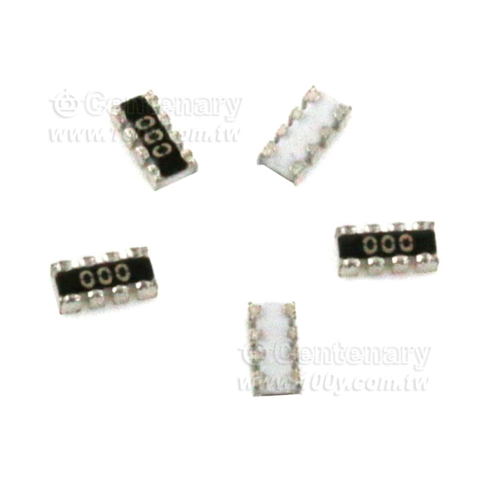 0402SMD排阻 22ohm ±1% 8P4R - 137497 產品圖片