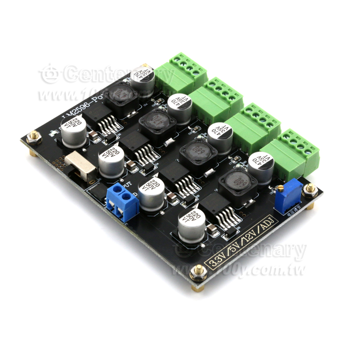 DC-DC多路開關降壓電源模組 In:13V-32V Out:3.3V/5V/12V/ADJ/3A - 137895 產品圖片