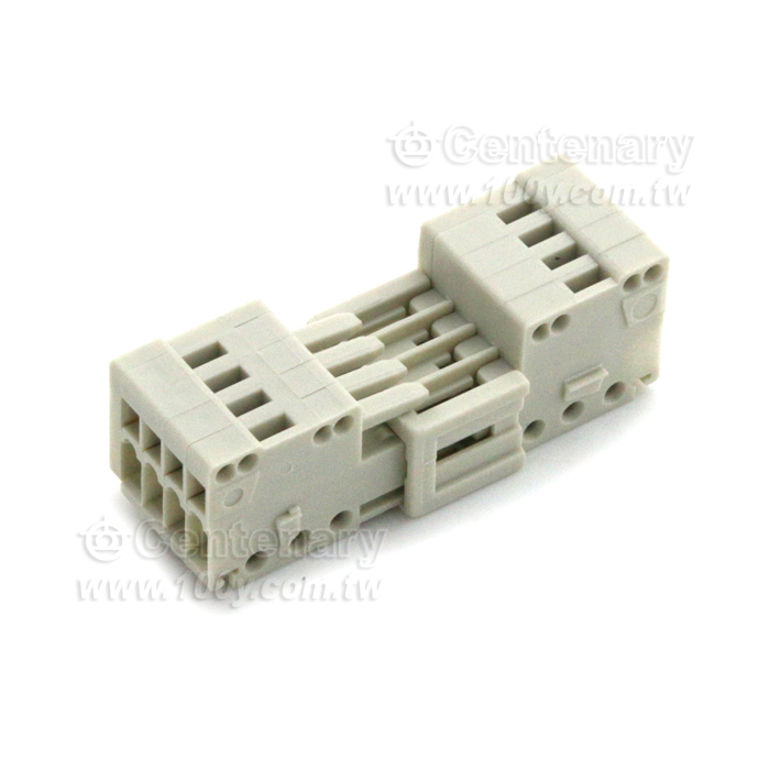 4P 母接頭 P:2.5mm  0.5mm2/150V/4A - 103195 產品圖片