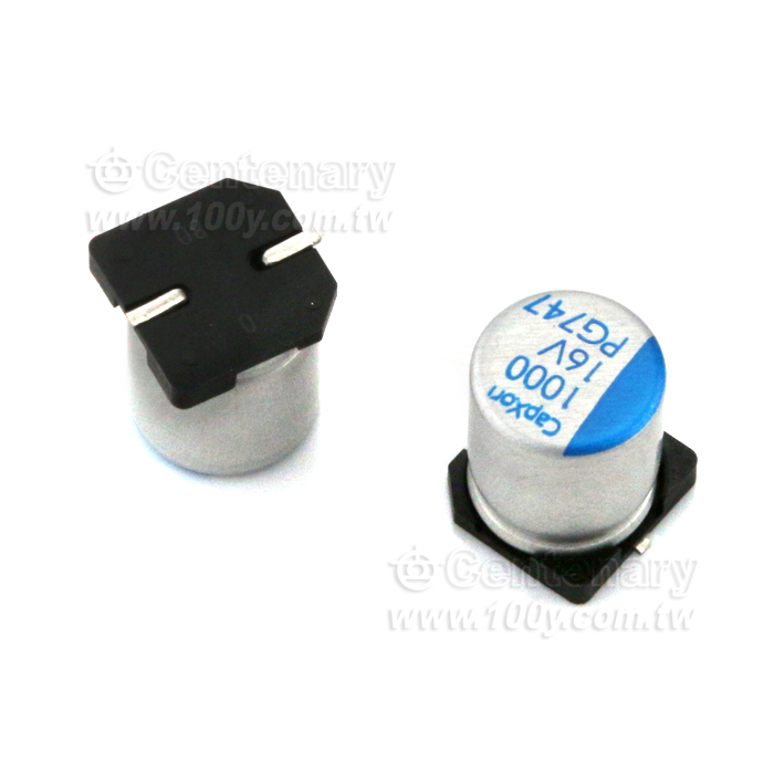CapXon 16V1000UF 10X12  ±20% 固態電容 - 137614 產品圖片