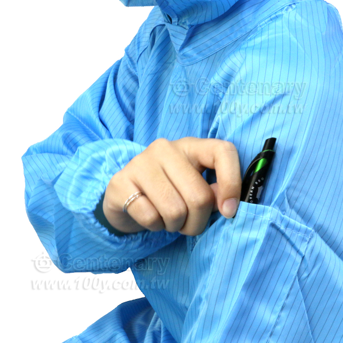 防靜電連體衣服-藍色-4XL（不含鞋子） - 165357 產品圖片