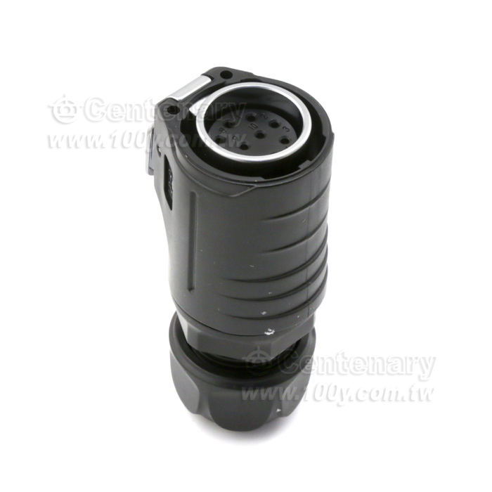 Cnlinko  LP24 Type Female Plug (反裝)/Multi core power supply Industrial waterproof connectors - 119926 Product Image