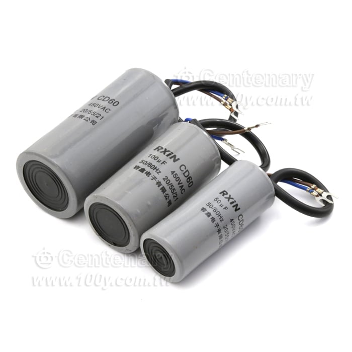 50uF±5%,450Vac 电机启动电容器 42*80mm 50/60HZ - 137763 產品圖片