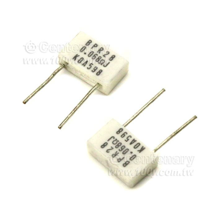 KOA_無感立式水泥電阻2W/0.068Ω - 138239 產品圖片