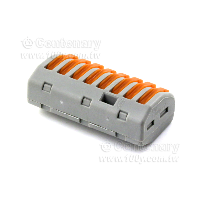 2.5平方電線連接器(接線盒)8孔 - 138395 產品圖片