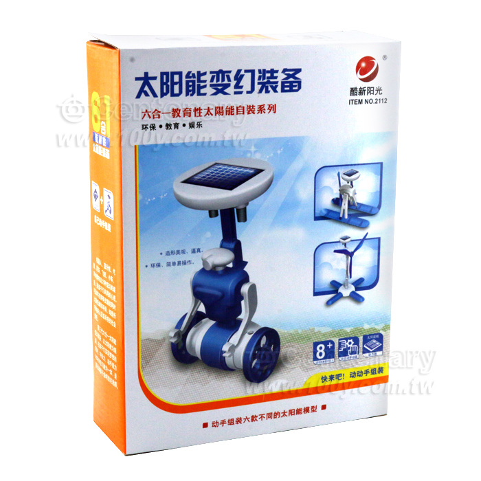 6合1太陽能機器人 - 138689 產品圖片