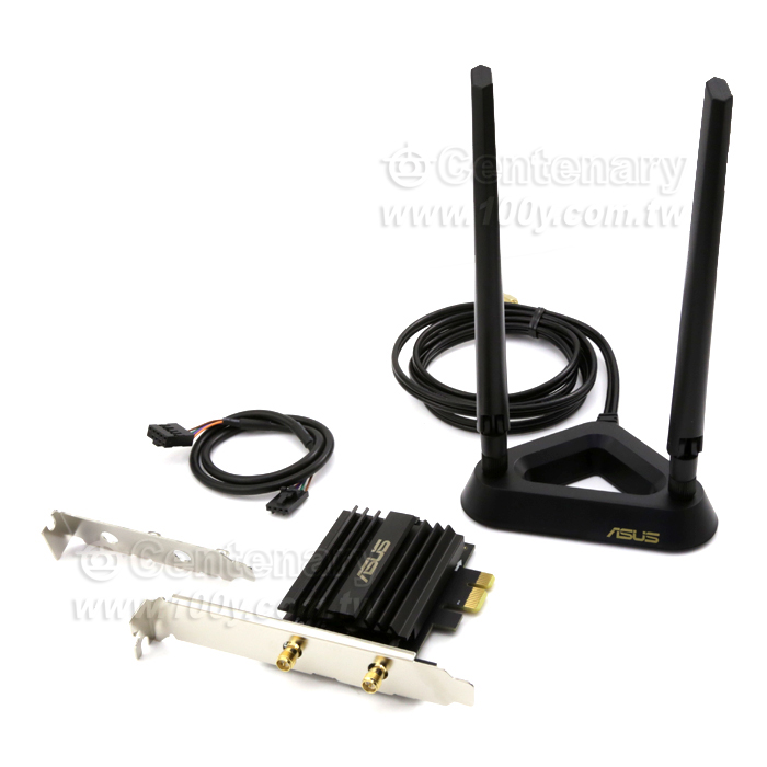 PCE-AX58BT AX3000 PCI-E 160MHz Wi-Fi 6 介面卡
 - 103342 產品圖片
