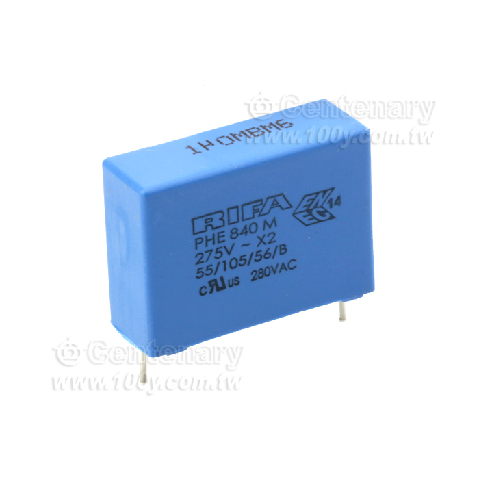 EMI suppressor, class X2 ,Metallized Polypropylene Film Cap. - 28283 Product Image