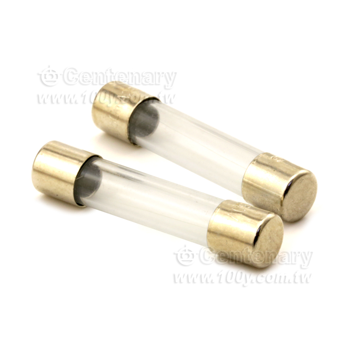 0.5A/250V 慢熔玻璃管 6.3*32mm - 37390 產品圖片