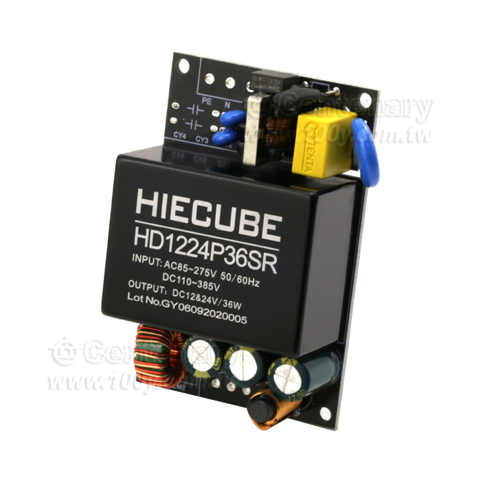 36W AC100-220V轉DC12V/24V電源模組 - 138758 產品圖片