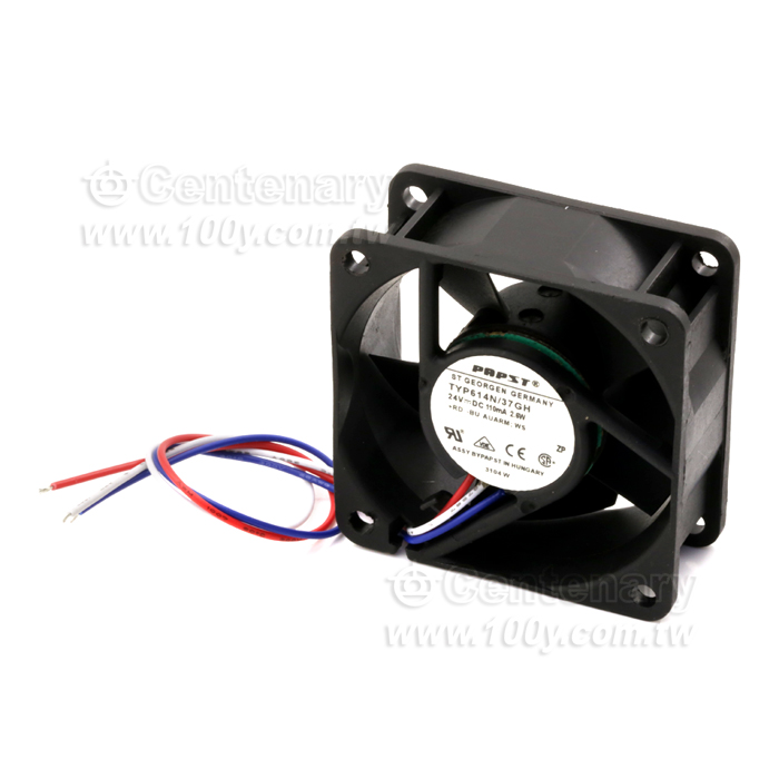 DC24V 110MA 2.6W 3線60*60*25mm - 138902 產品圖片
