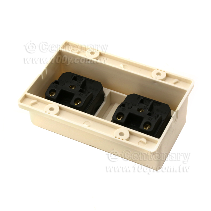 兩位明裝插座 20A - 138841 產品圖片