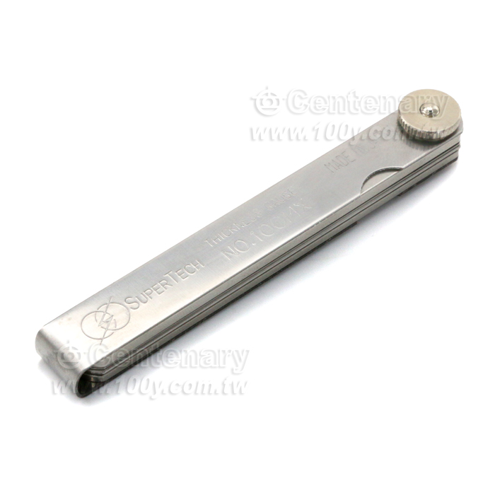 日製厚薄規 0.03-3.0mm\13片/組(L:100mm) - 138805 產品圖片