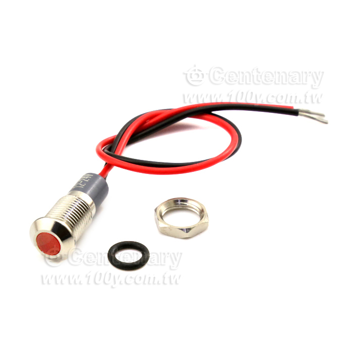 Φ8mm LED Metal Indicator - 164926 Product Image
