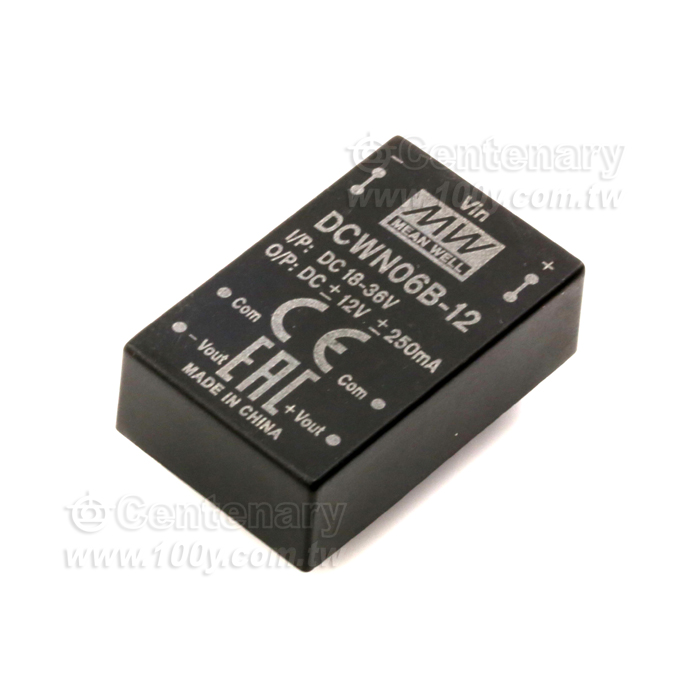 18~36V→ ±12V/ ±0~250mA - 132126 產品圖片