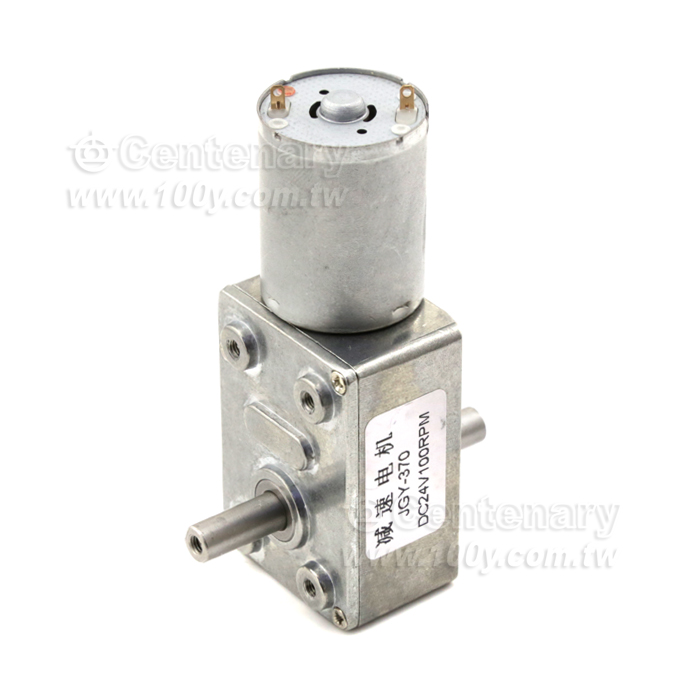 減速馬達-24V-40rpm-雙出軸 - 139064 產品圖片