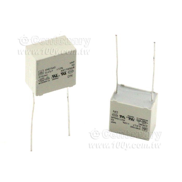 X2濾波電容0.47uF/275Vac ±10% - 52488 產品圖片
