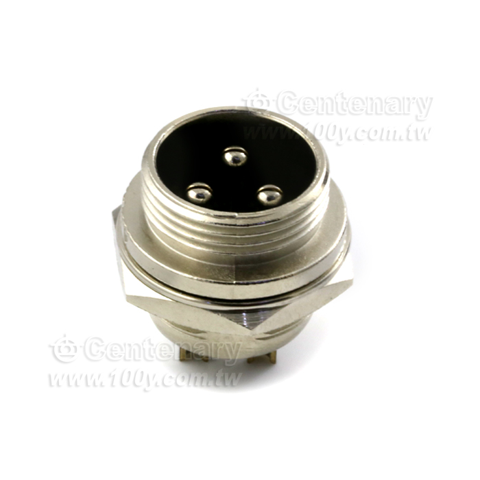 3P公插座 5A/125V【ROHS】 - 6185 產品圖片