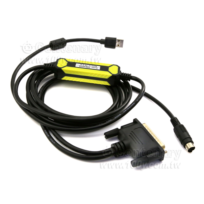 兼容三菱 USB TO RS422 Adapter for MELSEC FX & A PLC 黑色 - 137997 產品圖片