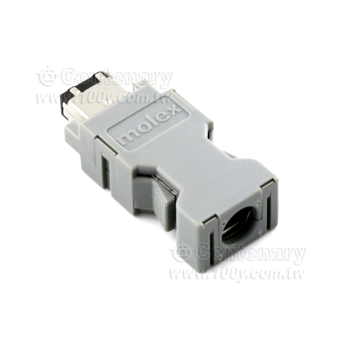SM-6P 伺服編碼連接器 Male 6P 正品有Molex logo - 139643 產品圖片