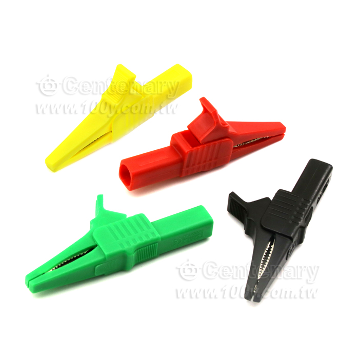 Insulated Large Safety Alligator Clip Made of Brass With 4mm Socket - 139490 Product Image