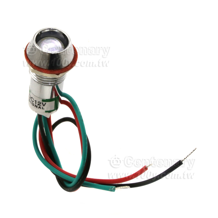 M12  12V 紅綠雙色 純銅高亮度LED - 139717 產品圖片