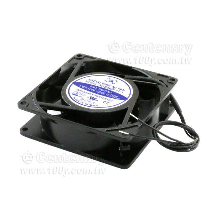 風扇 100-120V (滾珠培林出線)92*92*26.5mm - 139668 產品圖片