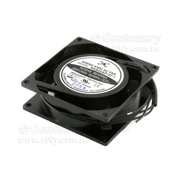 風扇 200-240V (Sleeve出線)0.08/0.07A 80*80*25mm - 139636 產品圖片