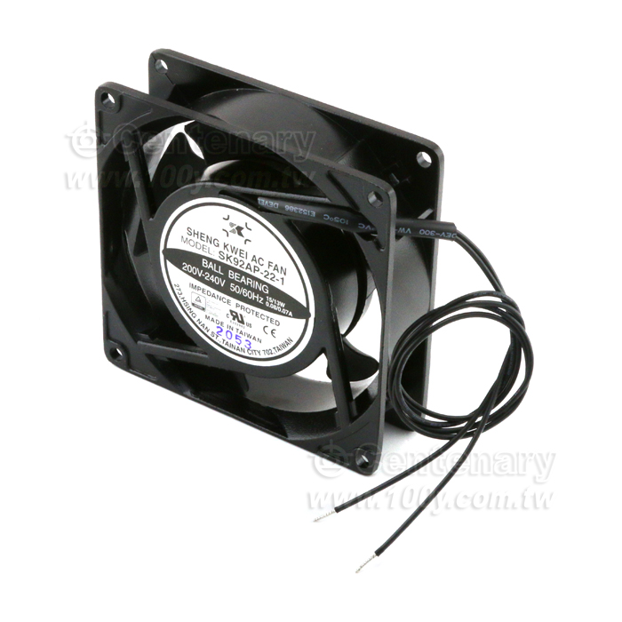 風扇 200-240V (滾珠培林出線) 92*92*26.5mm - 139671 產品圖片