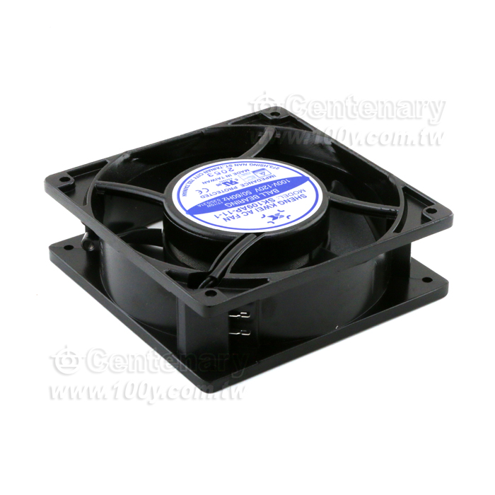風扇100-120V (滾珠培林插PIN) 120*120*38mm 0.21A - 139630 產品圖片