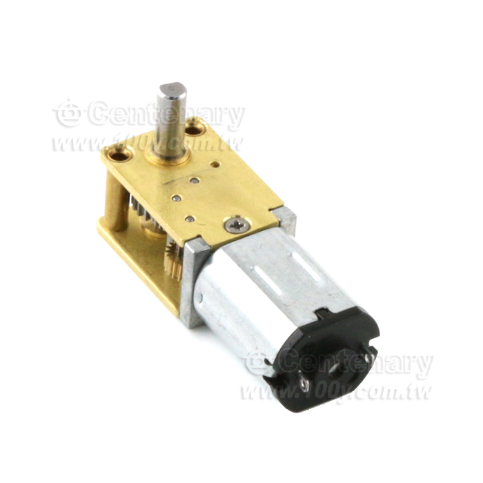 蝸輪蝸桿N20直流減速電機 12V 60轉 - 140249 產品圖片