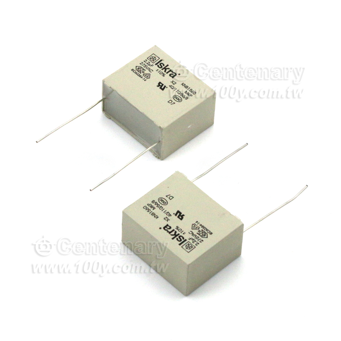 X2濾波電容 2.2uF/275Vac ±10%【ROHS】 - 52493 產品圖片
