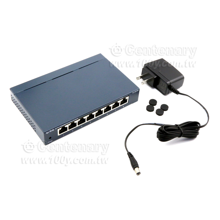 8埠專業級Gigabit 交換器  10/100/1000Gbps  - 74330 產品圖片