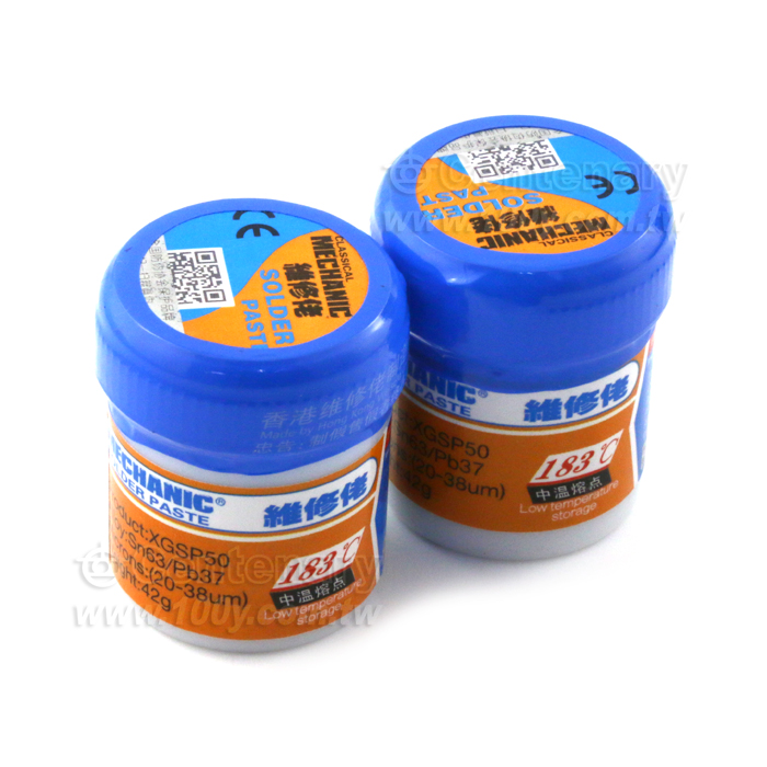 維修佬 有鉛中溫錫膏 42G 熔點:183℃ - 140616 產品圖片