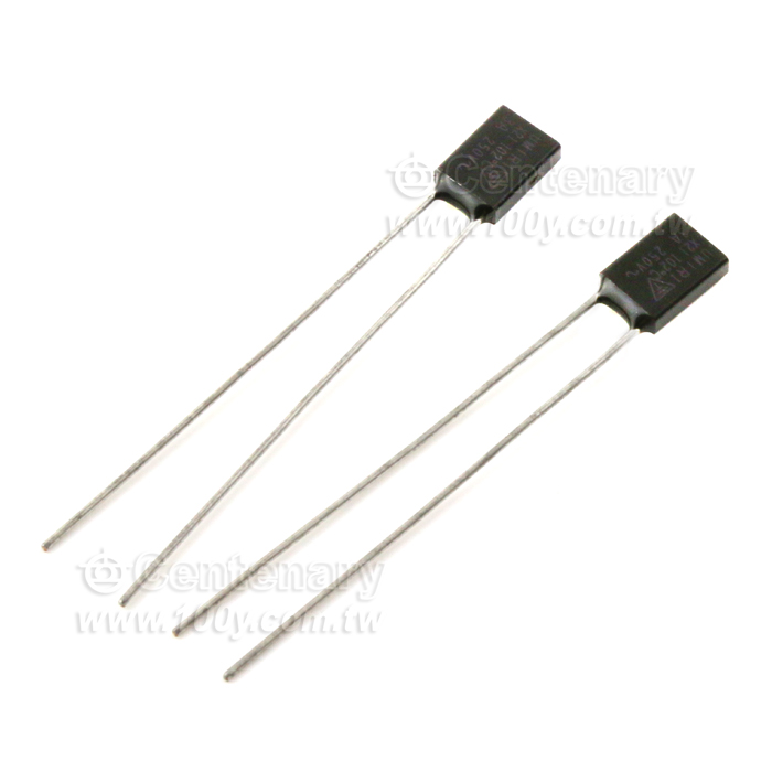 日本內橋 UMI_溫度保險絲 102℃ 3A/250V （方形） - 140429 產品圖片