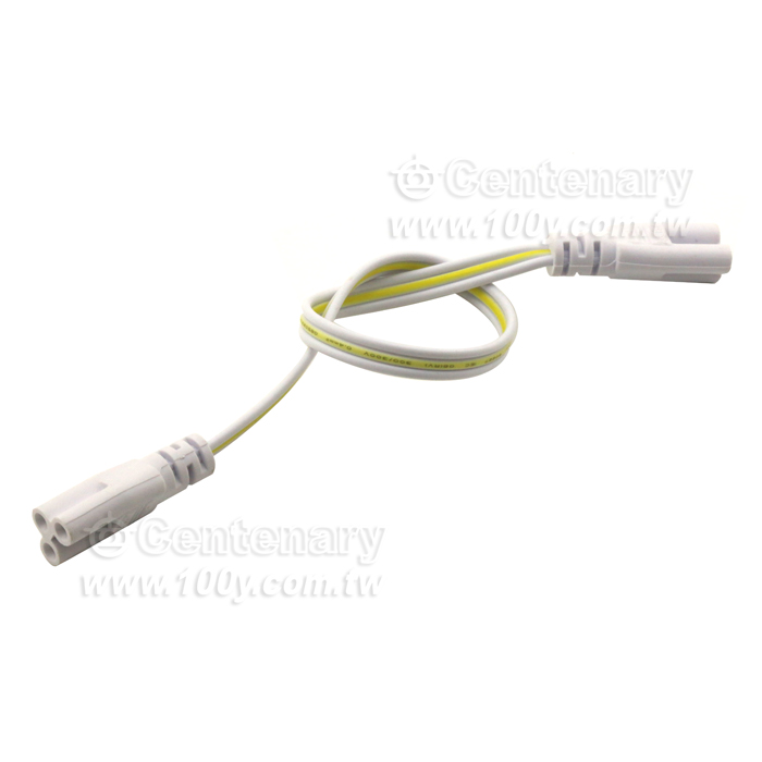 T5 three hole double end connection wire - 140695 Product Image
