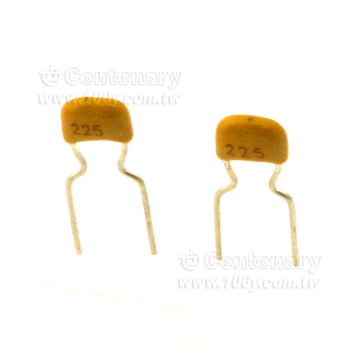 2.2uF±20% 50V Y5V(ROHS) - 36629 產品圖片