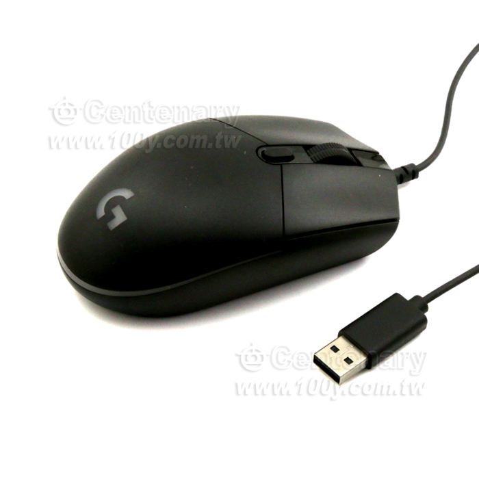 RGB炫彩遊戲滑鼠 黑色 - 74522 產品圖片