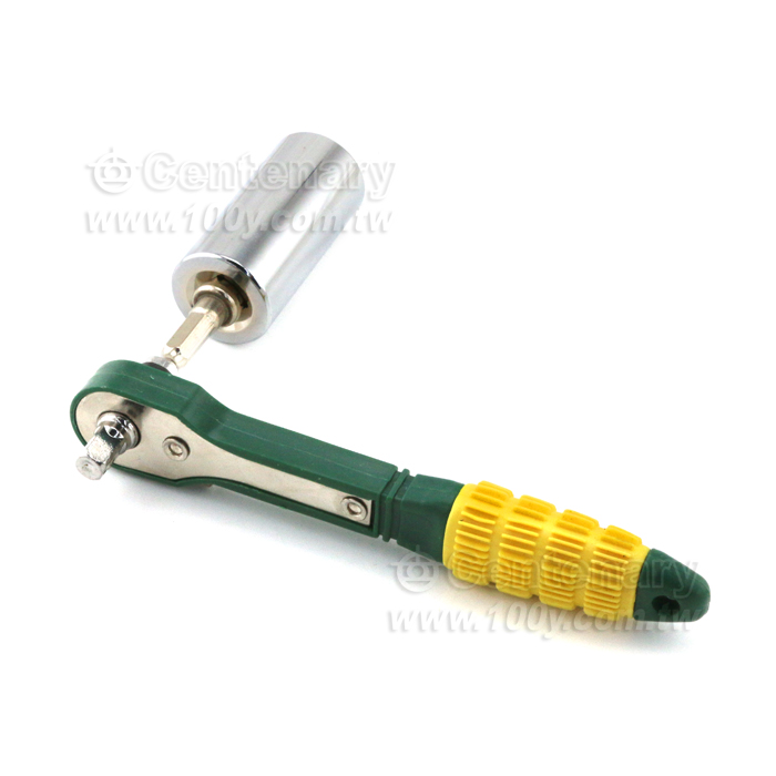 銀色款萬用套筒7mm-19mm+扳手 套件 - 141083 產品圖片