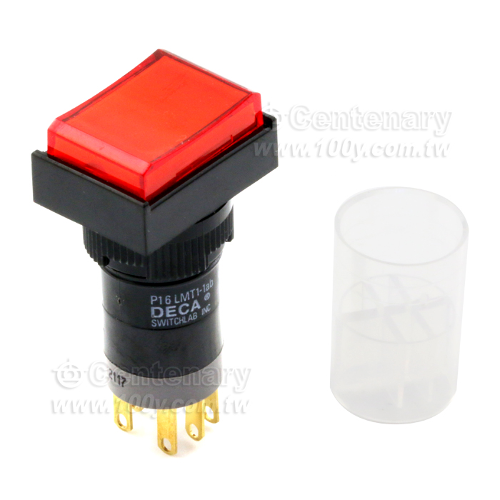 φ16mm LMT1-1AB紅色(不帶燈) - 39076 產品圖片