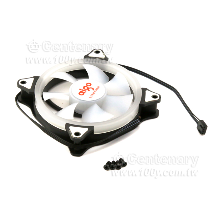 電腦主機風扇PWM溫控智能調速 紅色 12v - 141062 產品圖片
