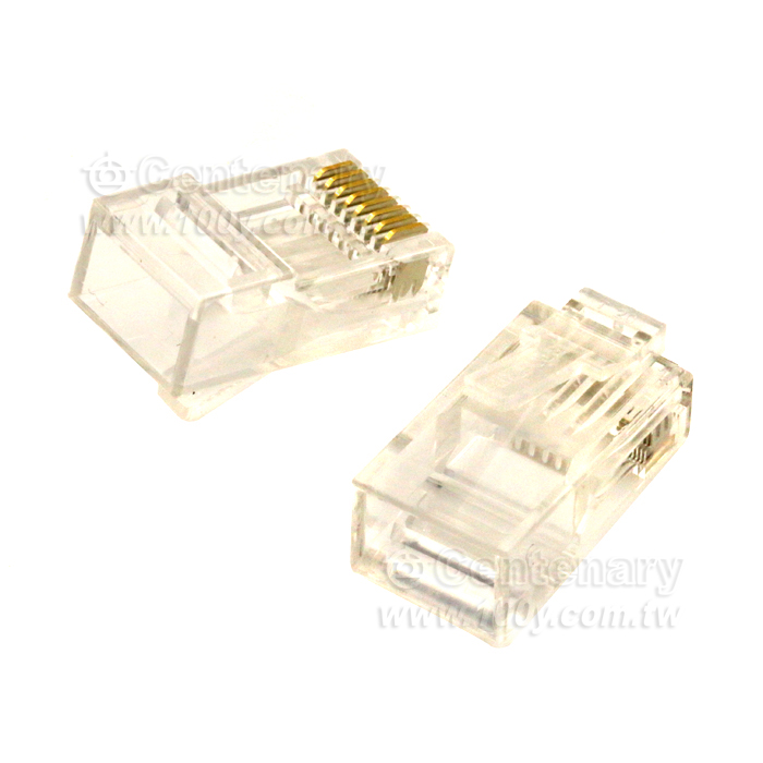Cat6-RJ45水晶頭-鍍金50u - 141506 產品圖片