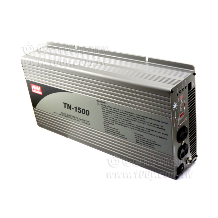 1500W  True Sine Wave DC-AC Inverter with Solar Charger - 55296 Product Image