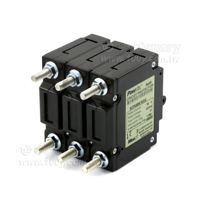 無熔絲開關 3P/3A AC 中速跳脫 - 74717 產品圖片