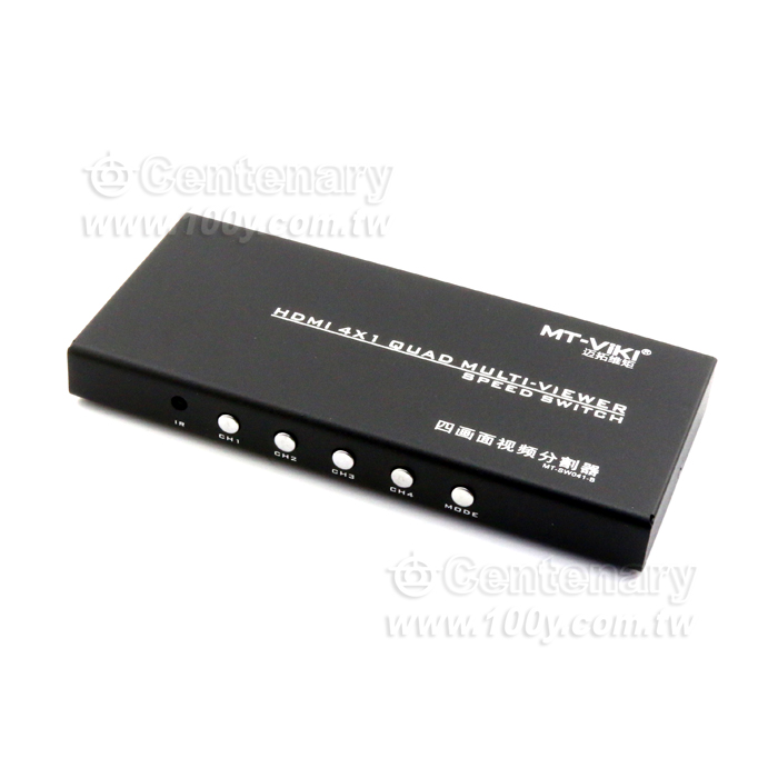 DNF分屏器HDMI介面4進1出分割器 - 141350 產品圖片