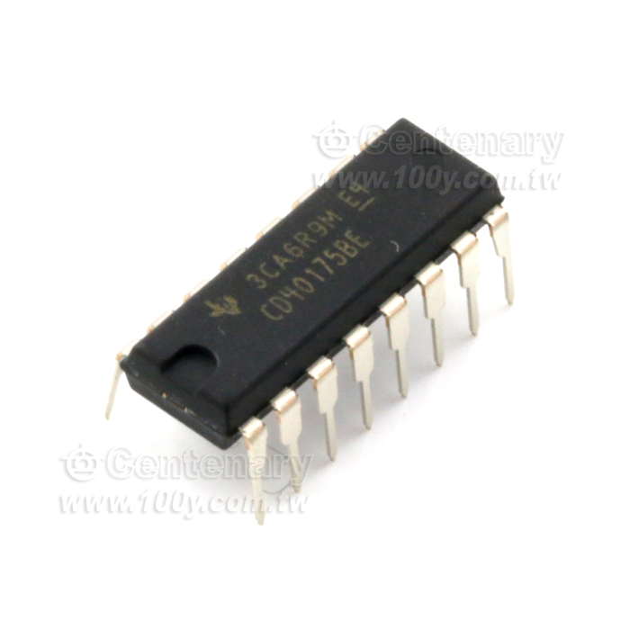 CMOS Quad D-Type File-Flop - 106999 Product Image
