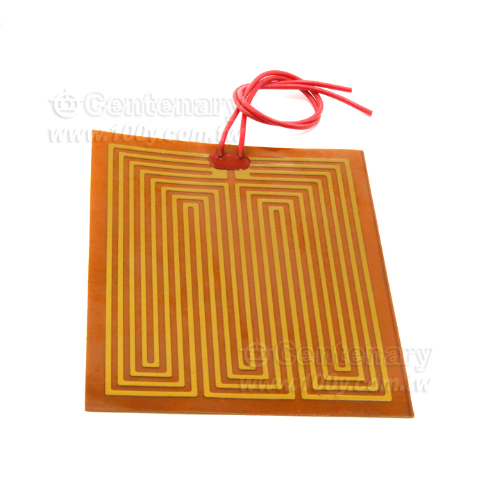 聚酰亞胺 背膠 150*120mm  12V/100W - 141718 產品圖片