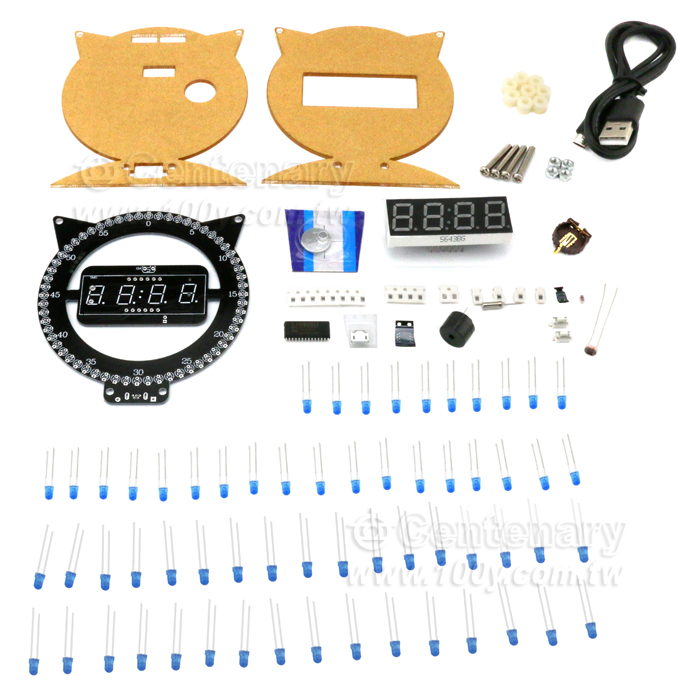 Electronic Clock Kit + Shell - 141682 Product Image