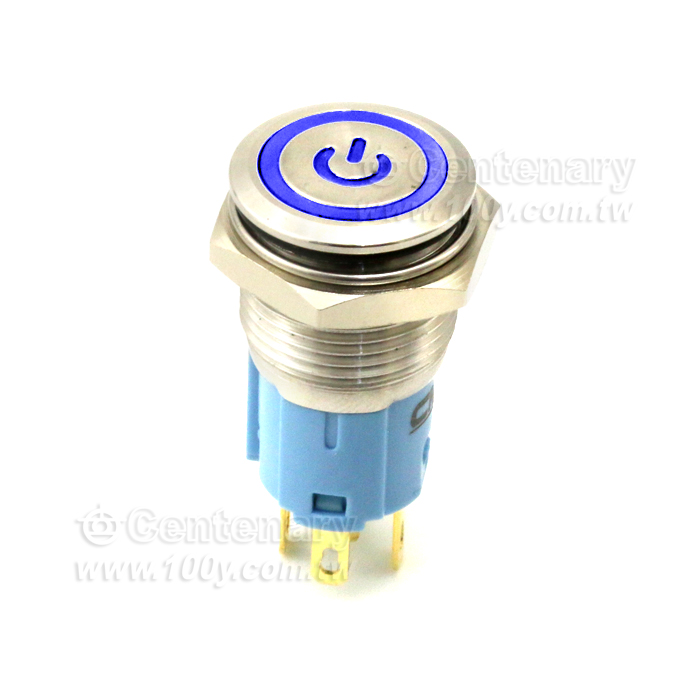 16MM 帶燈圓型無段復位指示燈   紅色110V - 141776 產品圖片