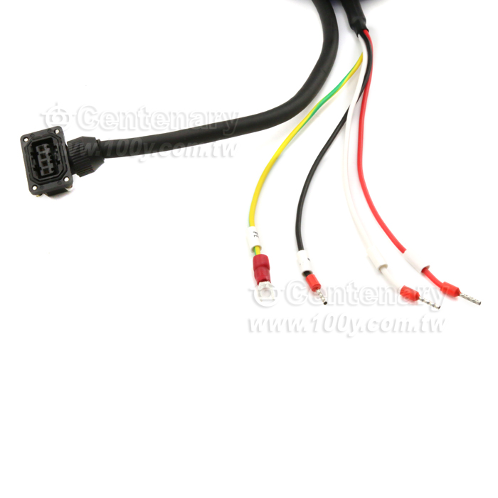 兼容三菱 小功率動力線-伺服電機電源線--H高柔線纜 3M - 142031 產品圖片